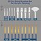 Paint Brushes Set, 20 Sizes Different Kids Painting Brushes Acrylic Paint Brush Set, Paint Brushes Bulk for Nail, Face Art, Craft, Rock Painting and School Project